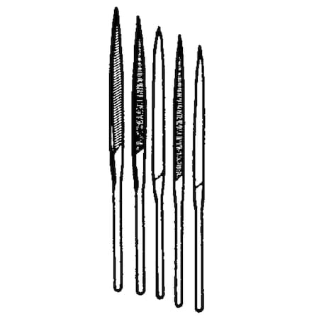 Great Neck Needle File Set 6-Piece NF6C